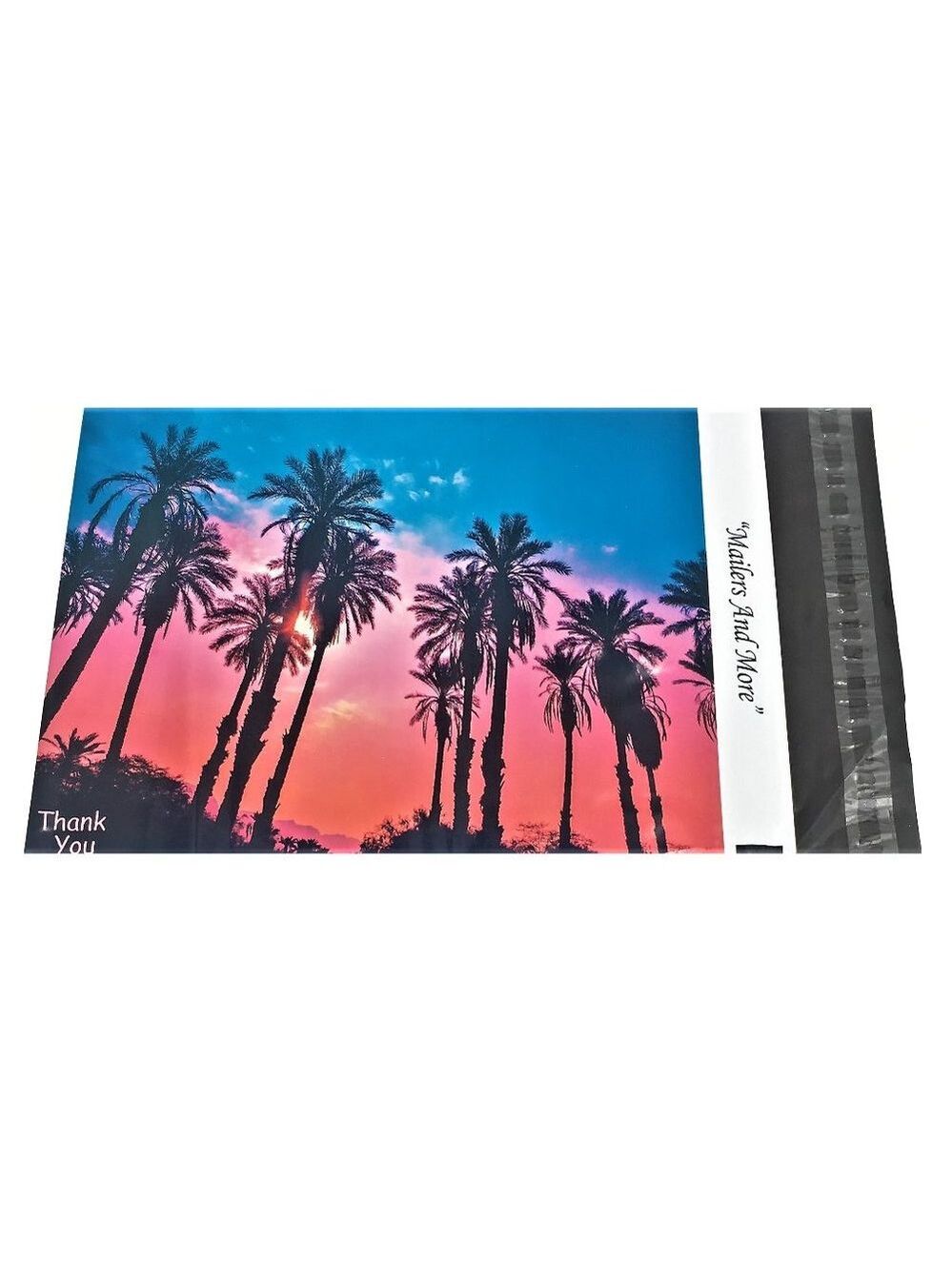 25 10X13 Poly Mailers Twilight Palms Shipping Envelopes PRICE IS FIRM - Picture 8 of 11